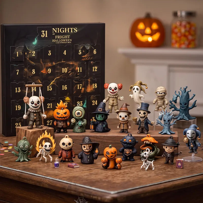 Calendrier de l'Avent Halloween 2026 - Coffret Surprise 31 Nuits d'Effroi avec Blindbags 7