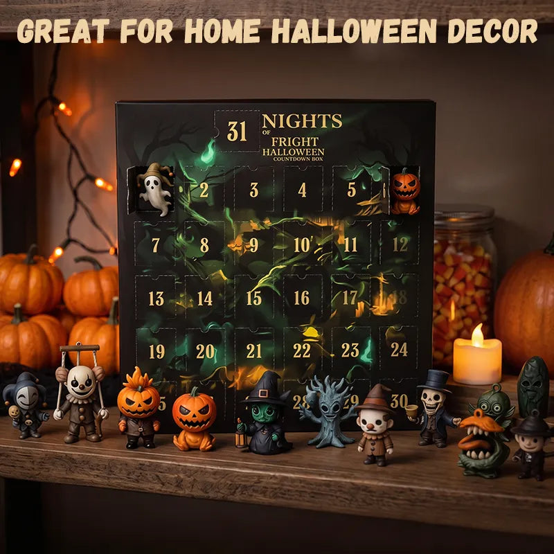 Calendrier de l'Avent Halloween 2026 - Coffret Surprise 31 Nuits d'Effroi avec Blindbags 8