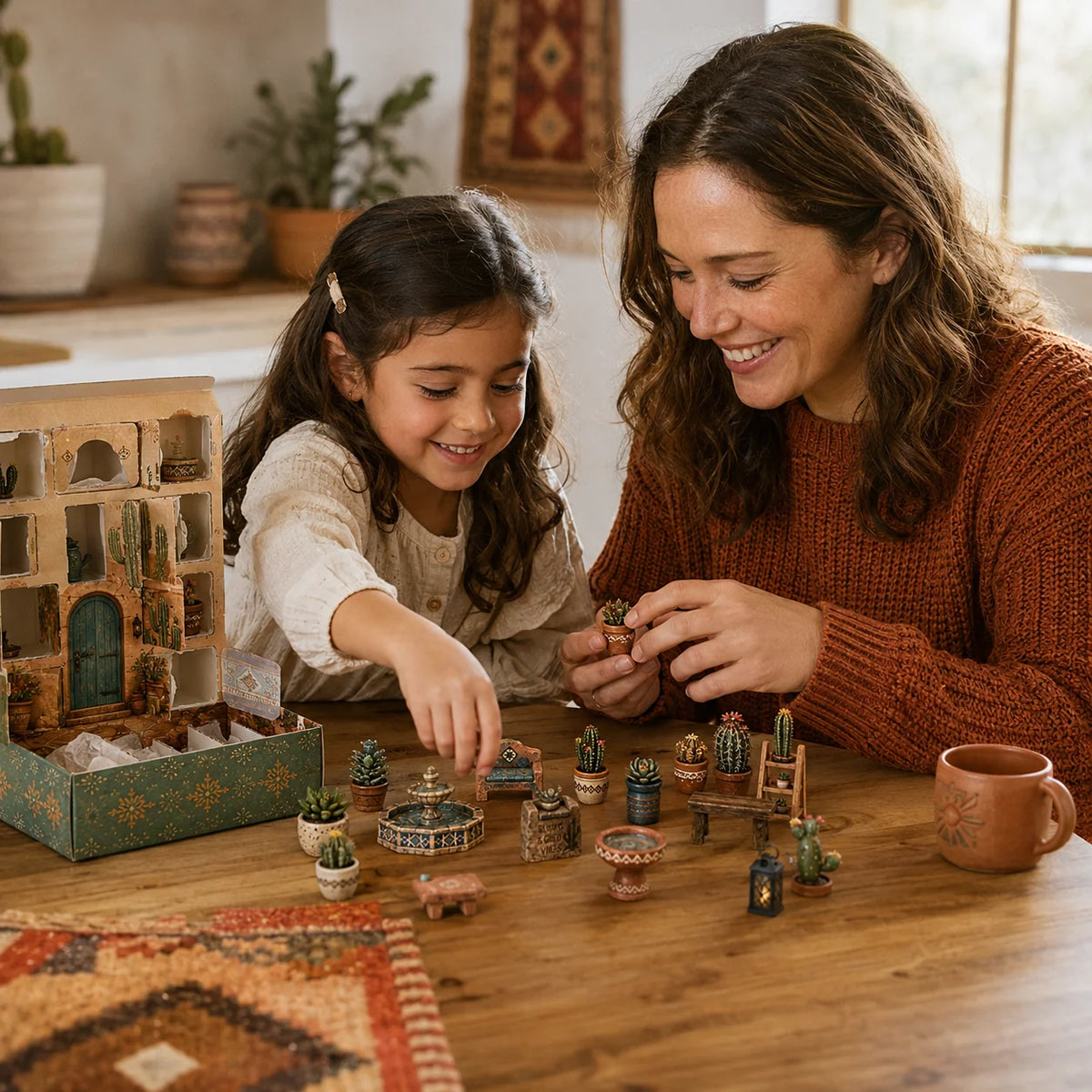 Calendrier de l'Avent Original 2026 Desert Courtyard – 24 Miniatures Inspirées du Sud-Ouest 7