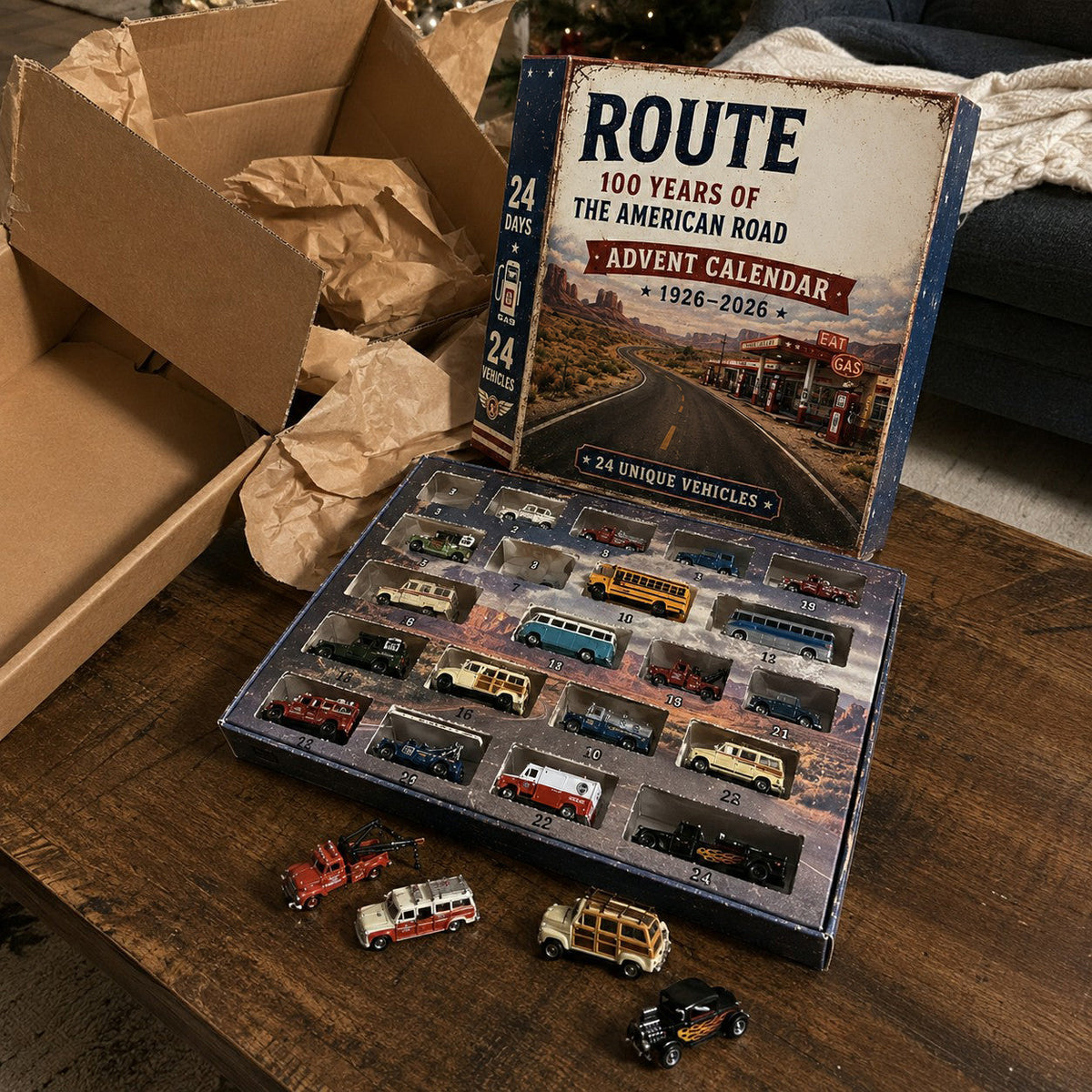 Calendrier de l'Avent Original Route 66 Édition Collector – 24 Jours de Légendes Américaines 3