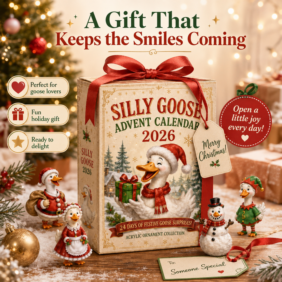 Calendrier de l'Avent Original Silly Goose Magic™ – 24 Jours de Surprises Festives 4