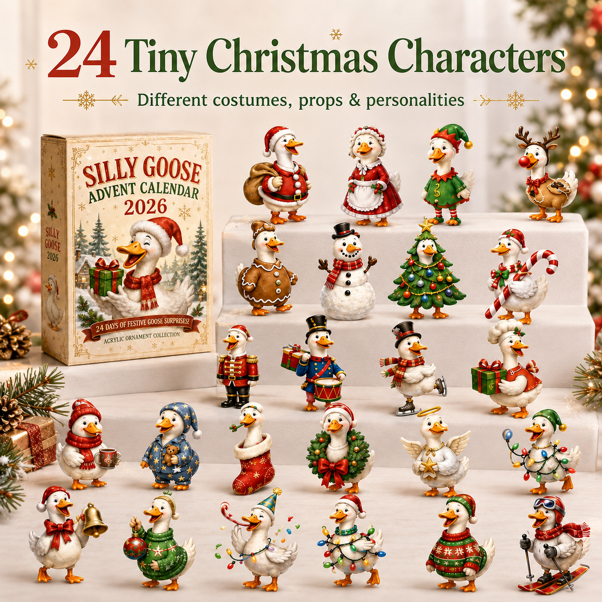 Calendrier de l'Avent Original Silly Goose Magic™ – 24 Jours de Surprises Festives 6