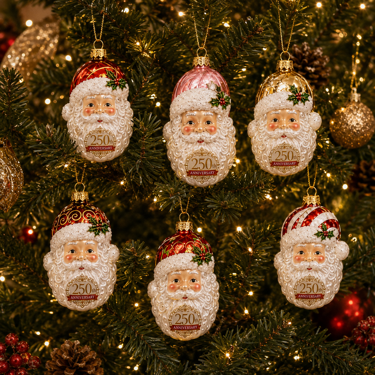 Célébration du 250e Anniversaire : Décoration de Noël Élégante et Intemporelle 4