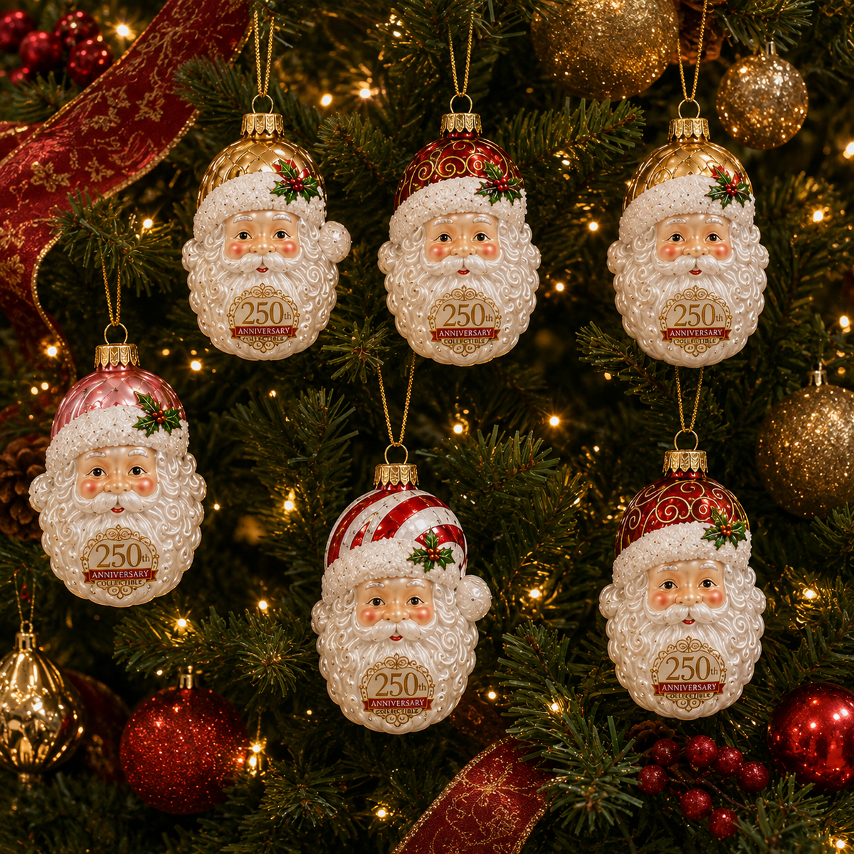 Célébration du 250e Anniversaire : Décoration de Noël Élégante et Intemporelle 5