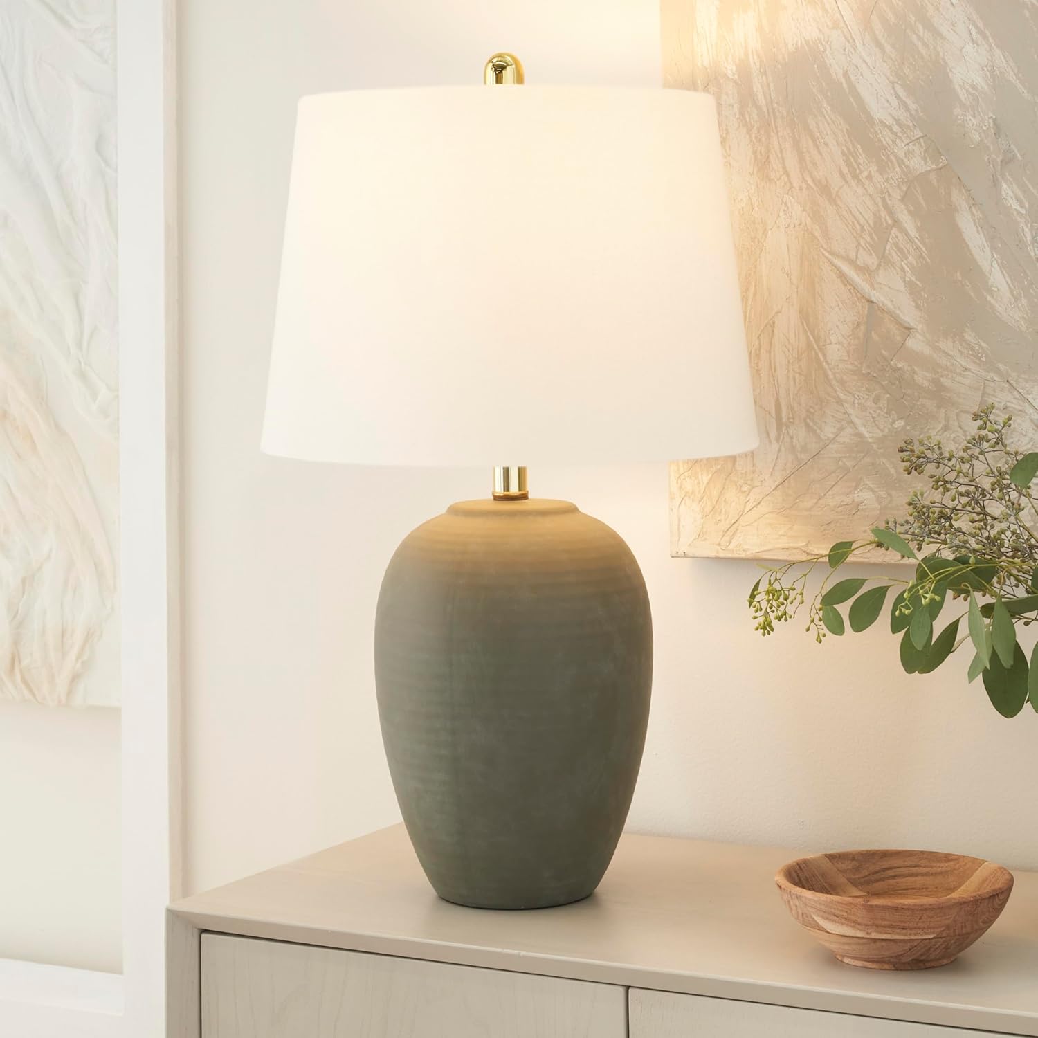 IllumiBase – Lampe de Table en Céramique LED Minimaliste