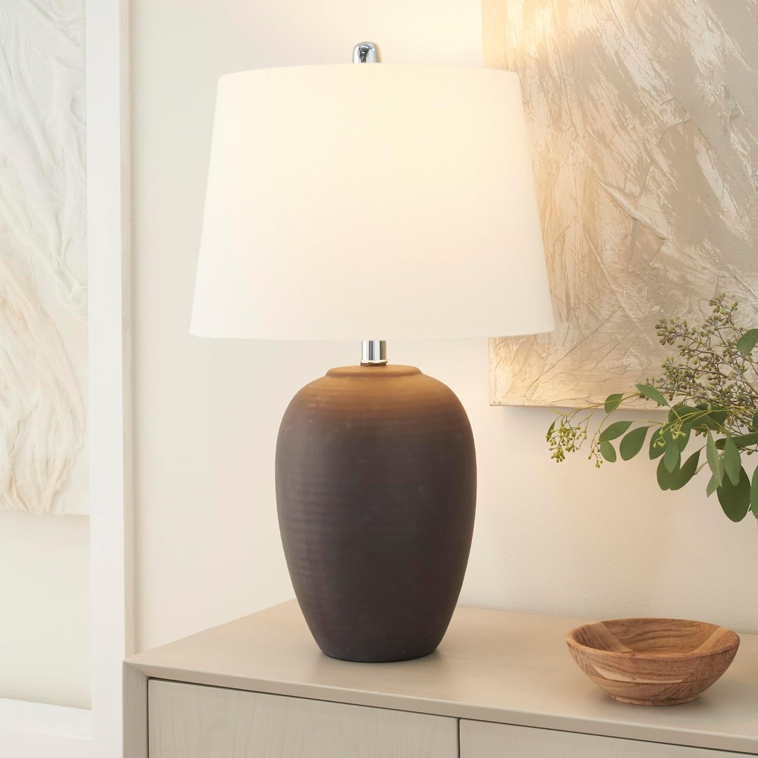 IllumiBase – Lampe de Table en Céramique LED Minimaliste