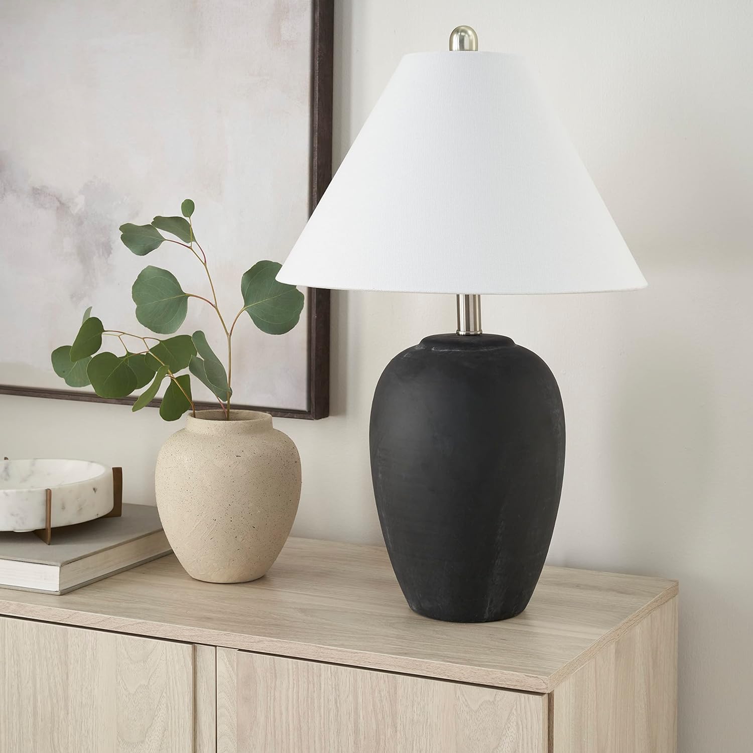 IllumiBase – Lampe de Table en Céramique LED Minimaliste