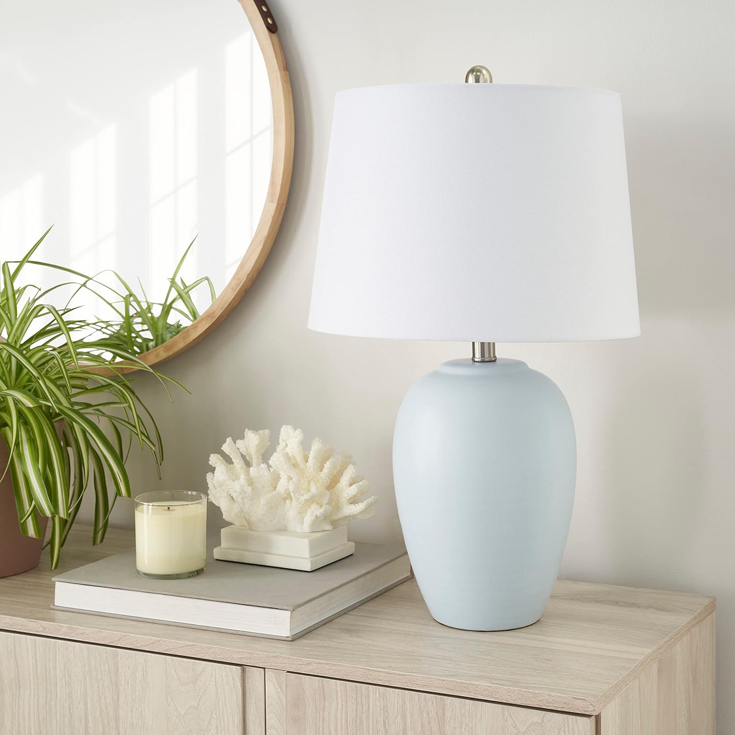 IllumiBase – Lampe de Table en Céramique LED Minimaliste