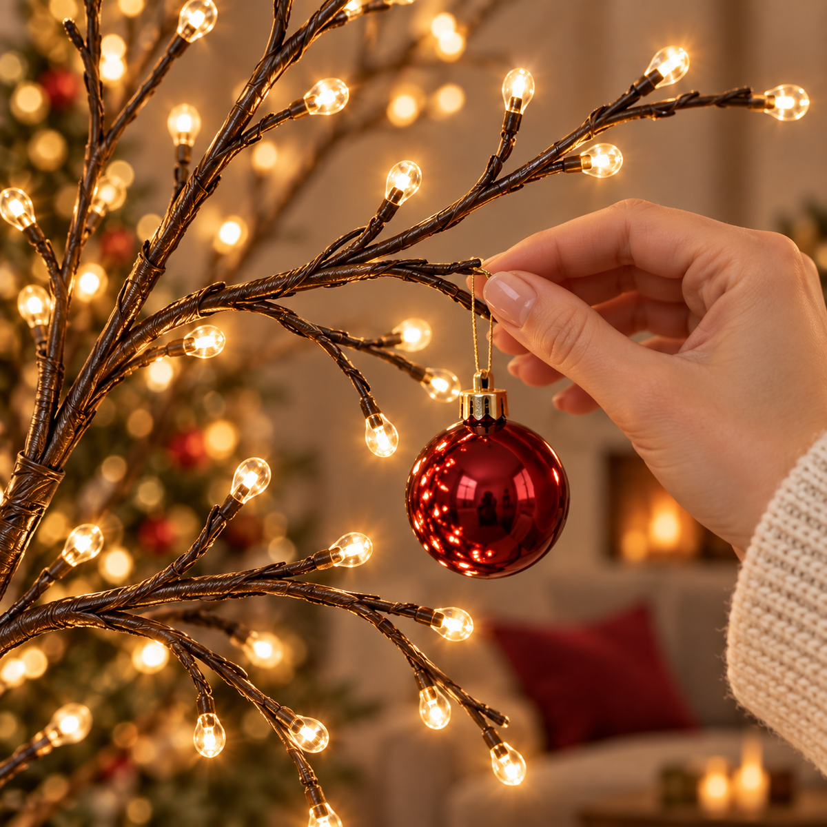 Lumière de Branche LED Flexible avec Télécommande