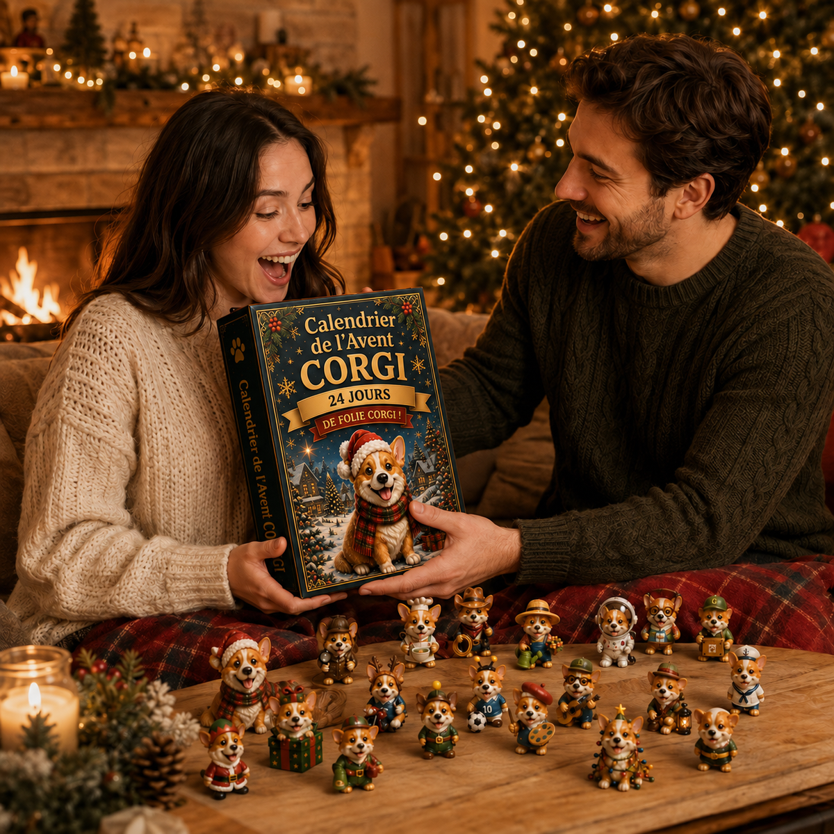 Calendrier de l’Avent Corgi 2026 – 24 Surprises
