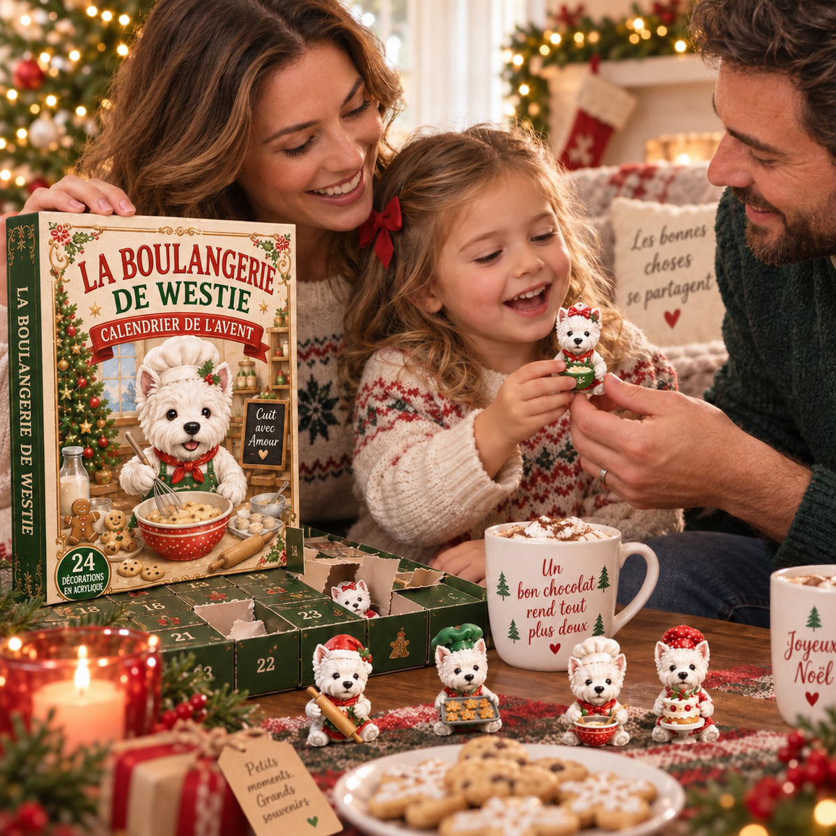 Calendrier de l’Avent Boulangerie de Noël 2026 – 24 Surprises pour Animaux