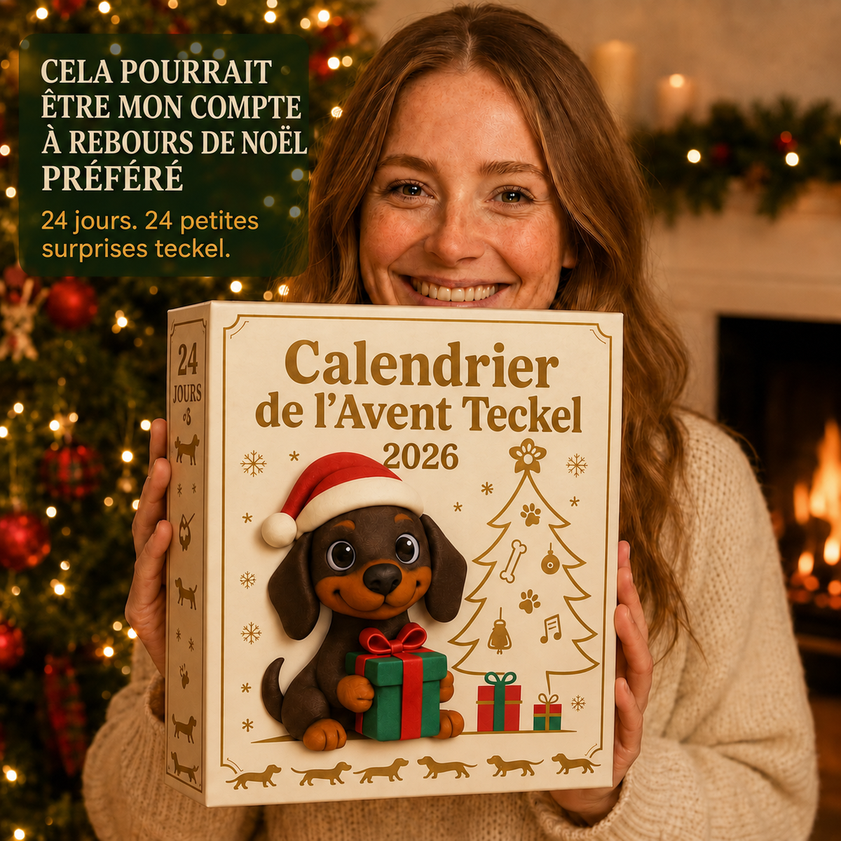 Calendrier de l'Avent Dackel 2026 – 24 surprises Dackel