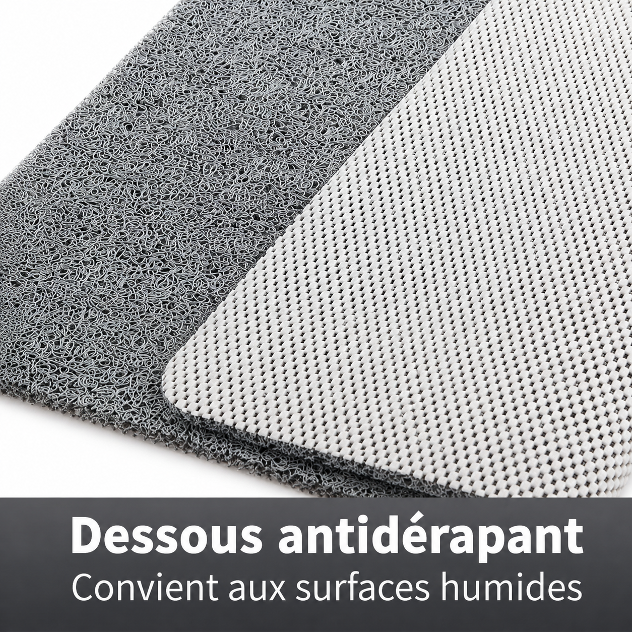 Tapis de douche | Surface antidérapante et drainage