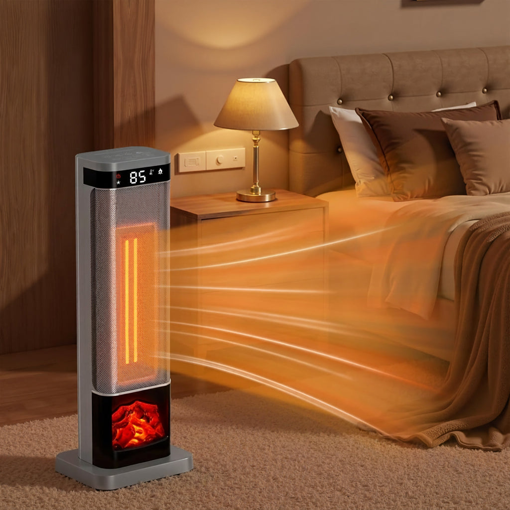Chauffage Électrique Portable | Souffleur D'air Chaud, Télécommande 6