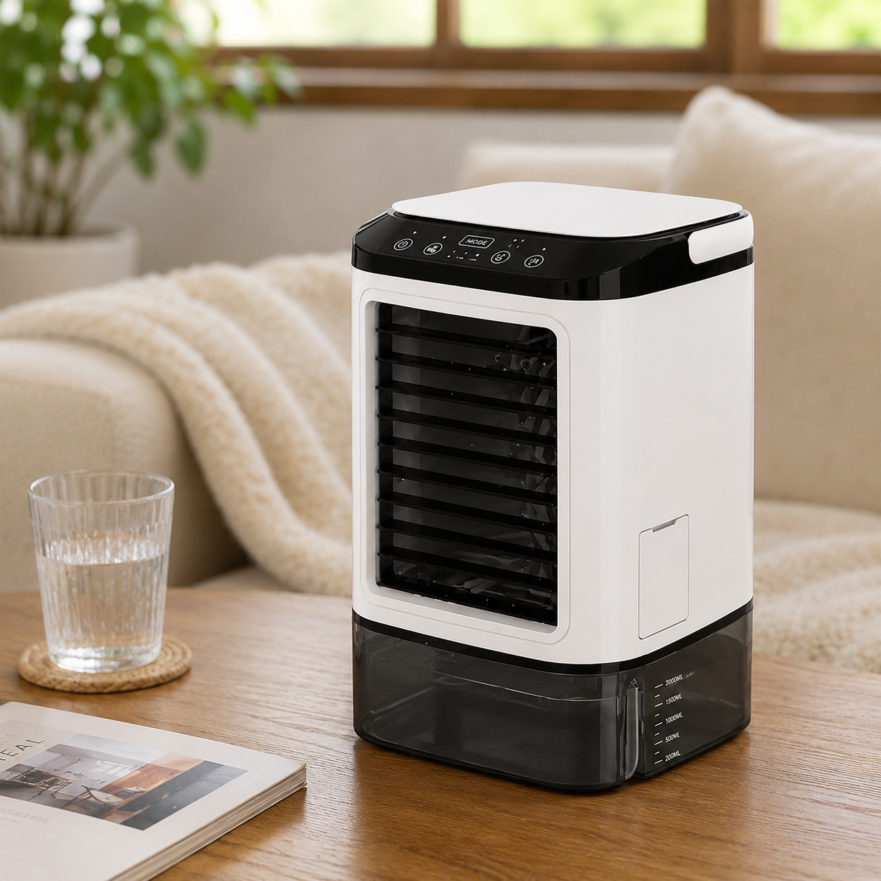 Climatiseur Portable | Mini Climatiseur USB avec Fonction Brumisation et 3 Vitesses