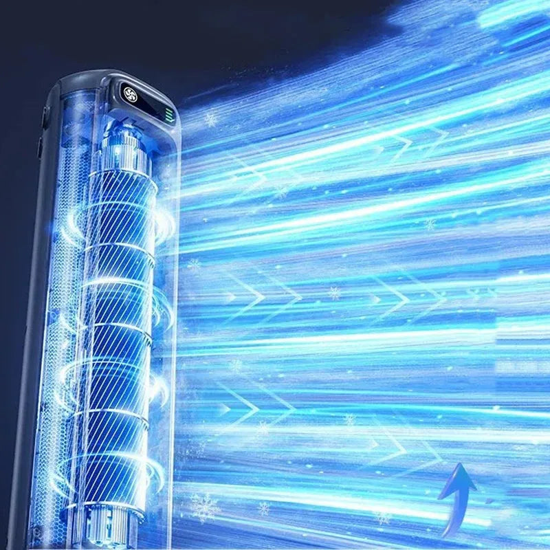 Climatiseur Portable | Design Compact, Ventilation Bleue 5