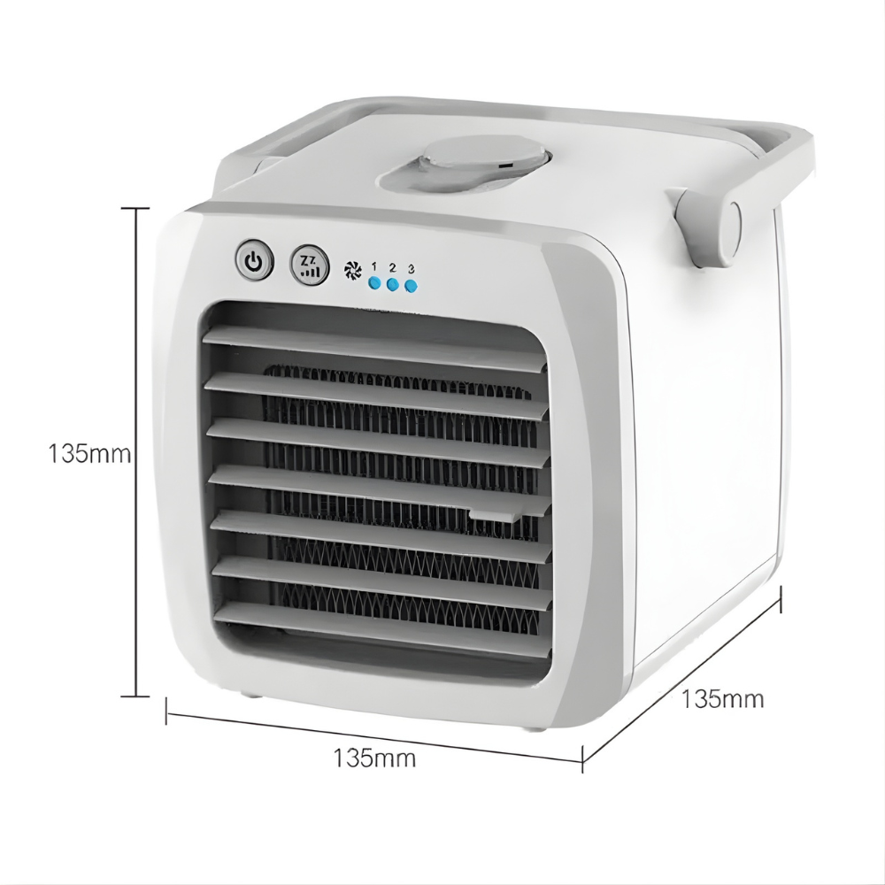 Climatiseur Portable | Mini Climatiseur USB 4-en-1, Ventilateur de Bureau et Humidificateur
