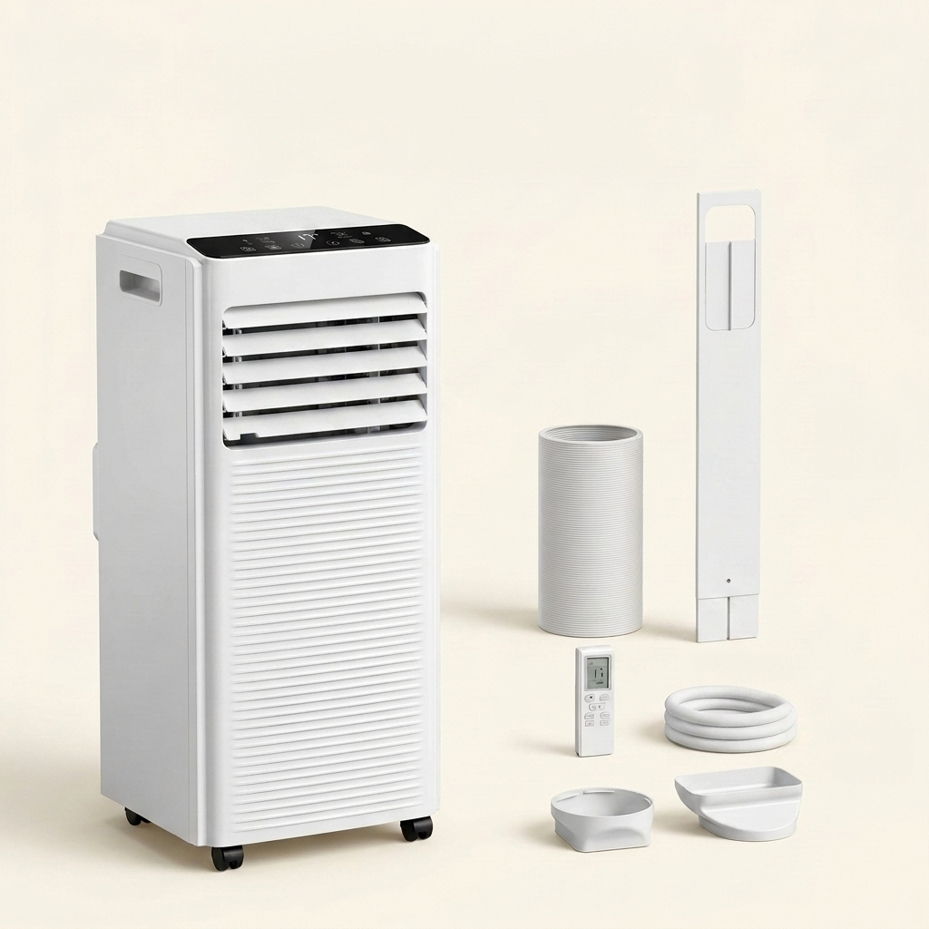 Climatiseur mobile | 7 000 BTU, Fonction Déshumidificateur 0