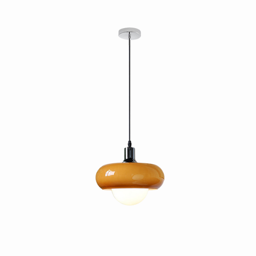 CaféLinéa – Suspension LED Design Moderne Brun pour Salon