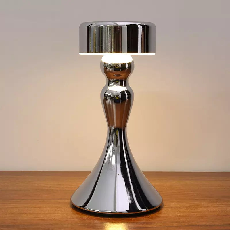 GoldenGlow – Lampe de Table Sans Fil de Luxe avec Fonction de Recharge