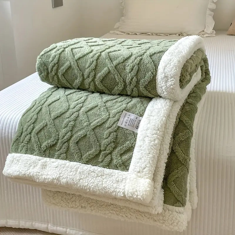 Couverture | Polaire Sherpa Réversible, Douce et Chaude 10