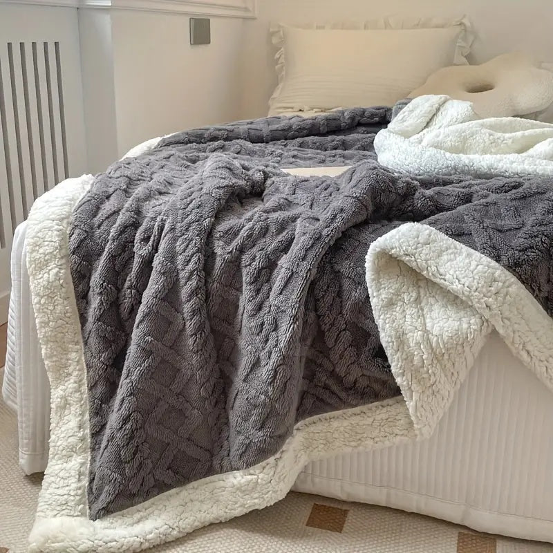 Couverture | Polaire Sherpa Réversible, Douce et Chaude 2
