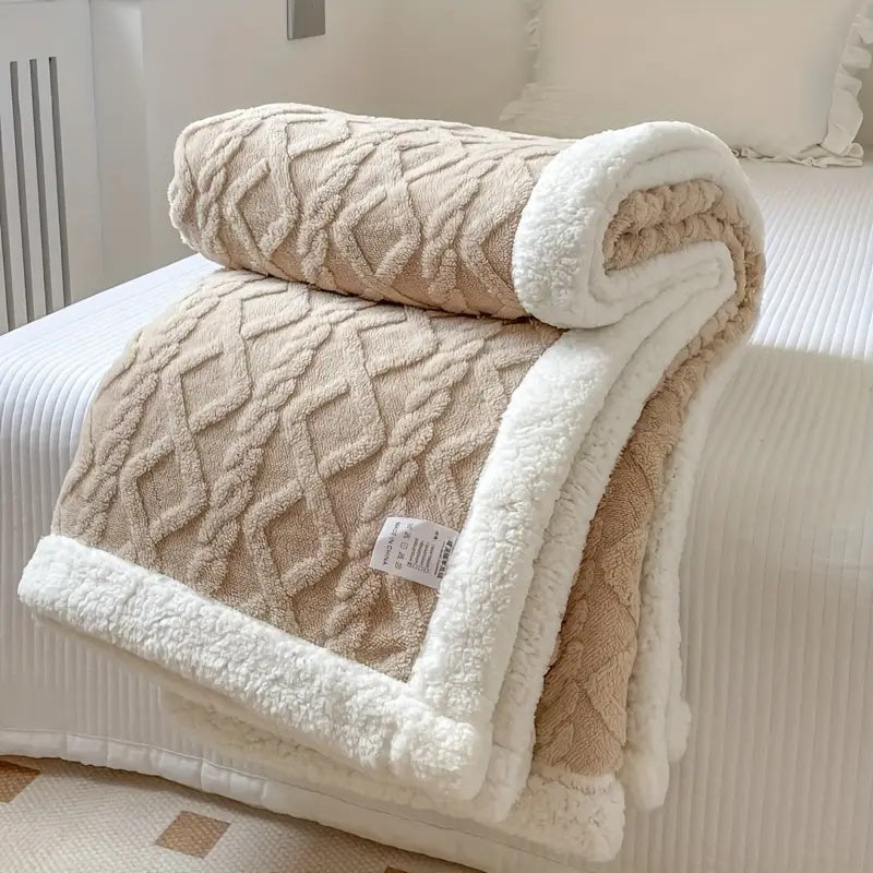 Couverture | Polaire Sherpa Réversible, Douce et Chaude 5