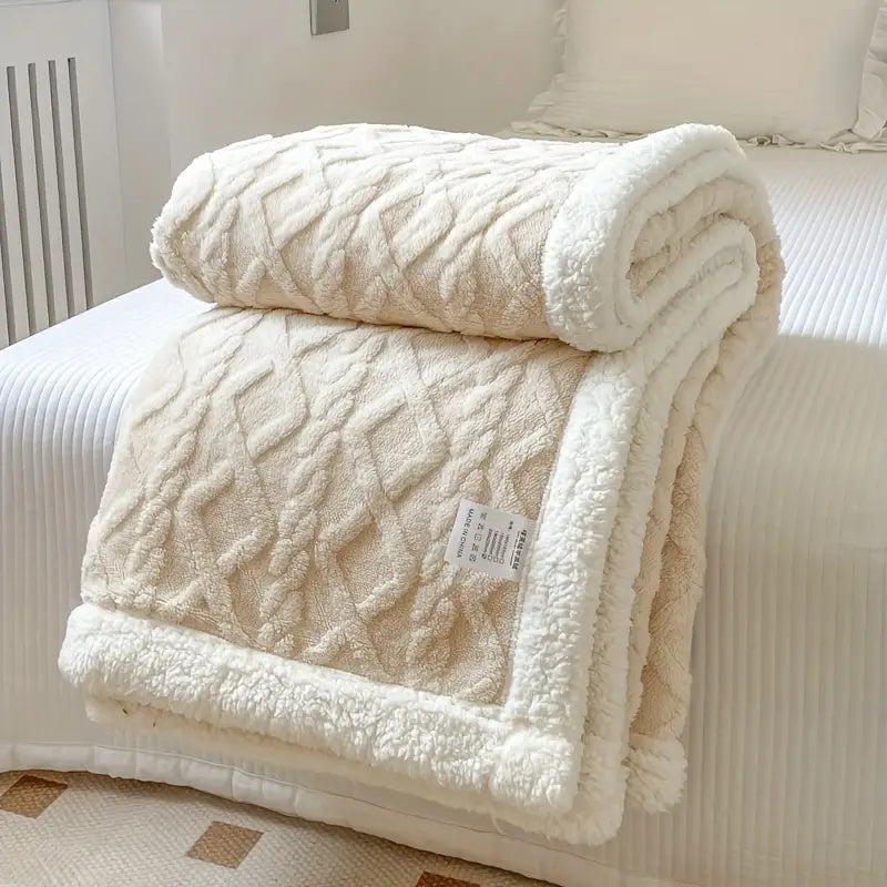 Couverture | Polaire Sherpa Réversible, Douce et Chaude 6