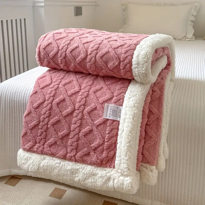Couverture | Polaire Sherpa Réversible, Douce et Chaude 7