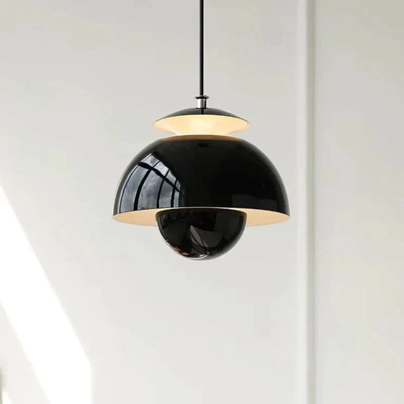 Celestia – Suspension Plafond LED Moderne Finition Blanc Salon