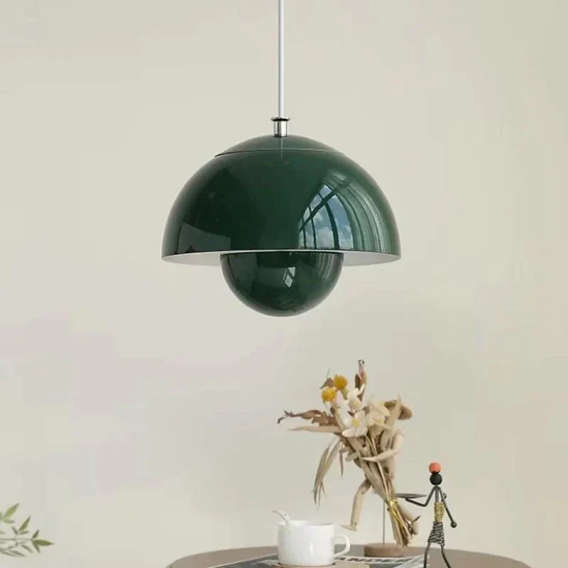 Celestia – Suspension Plafond LED Moderne Finition Blanc Salon