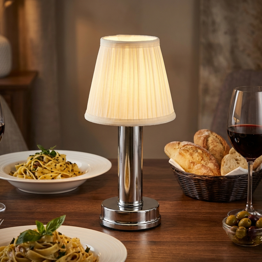 DokuGlow – Lampe de Table LED Étanche pour un Éclairage Luxueux