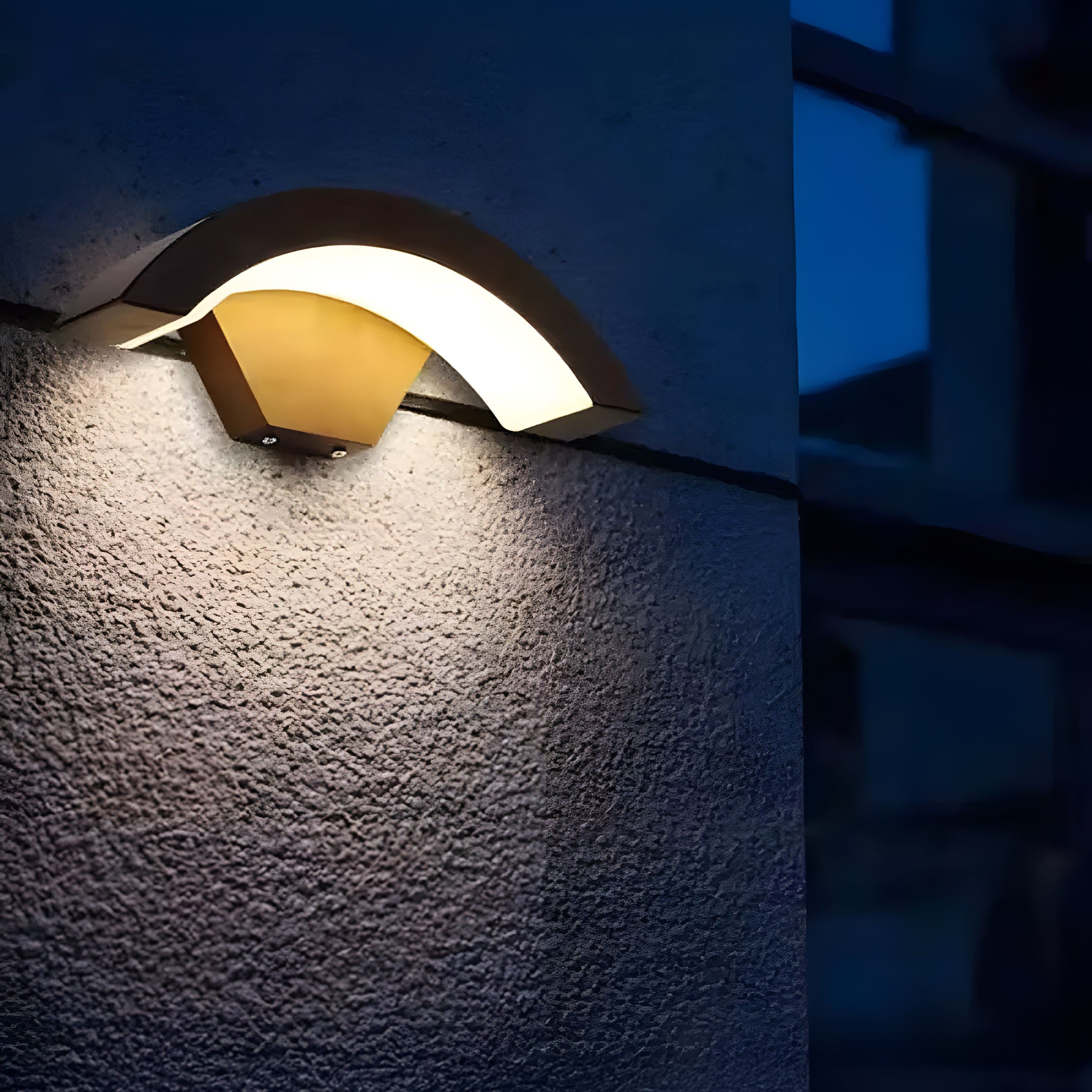 Éclairage Extérieur | Design Incurvé, Capteur de Mouvement 6