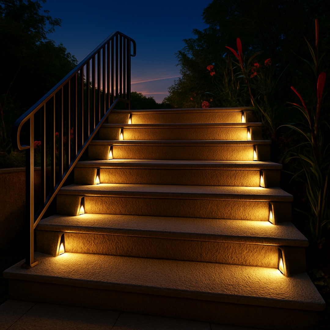 Éclairage d'Escalier | Solaire, LED 3