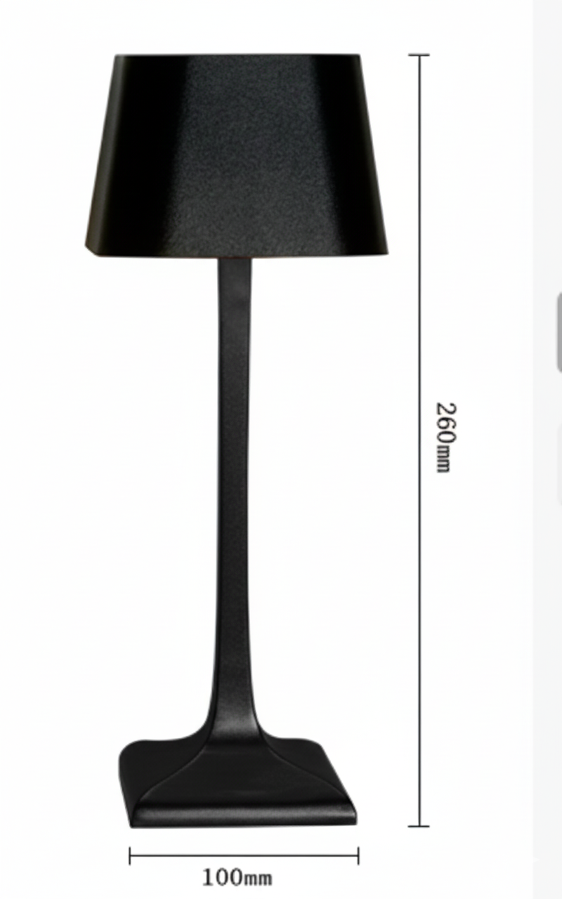 LumoBox – Lampe de Table LED à Forme Carrée Moderne