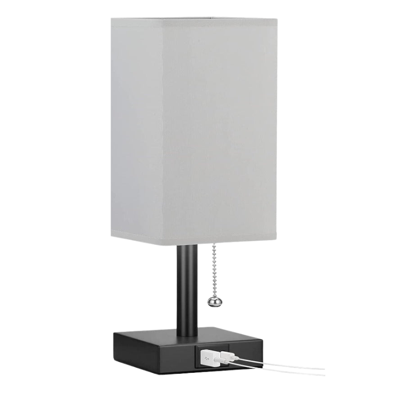 FlexiLamp – Lampe de table dimmable avec 3 températures de couleur et ports USB de recharge