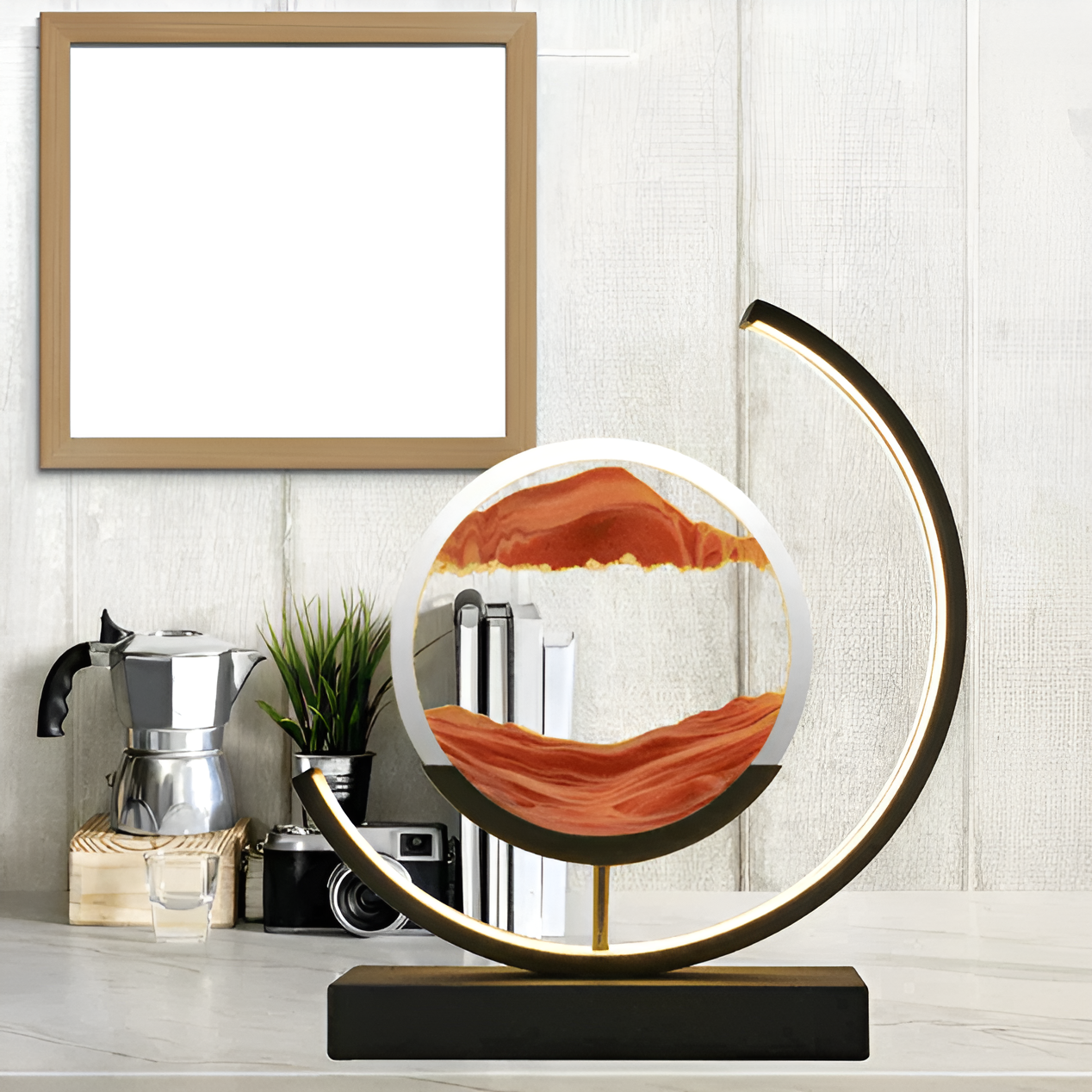 Lampe Sable LumaSand LED Dimmable avec App et Télécommande pour Intérieur