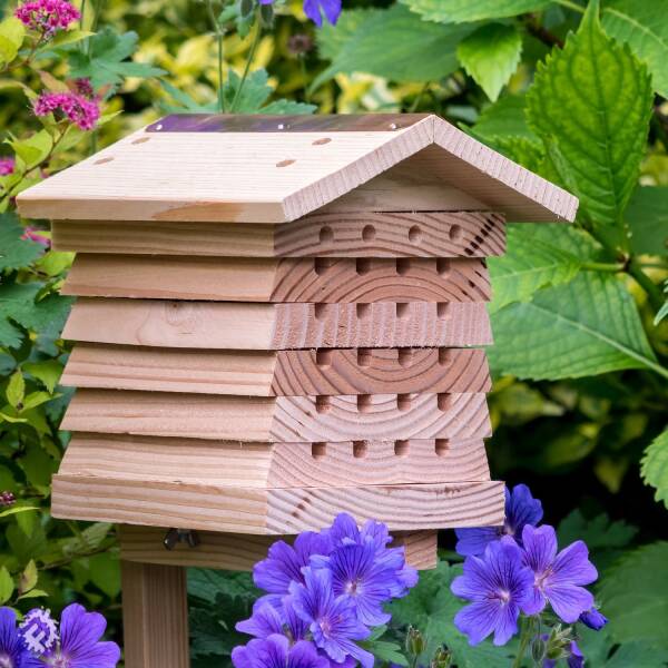Hôtel À Abeilles | Bois De Cèdre Massif, Toit En Cuivre 1