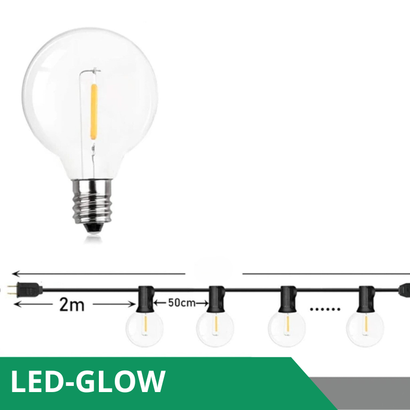 HydraGlow Lampes LED Extérieur Étanches Modernes Jardin Noir