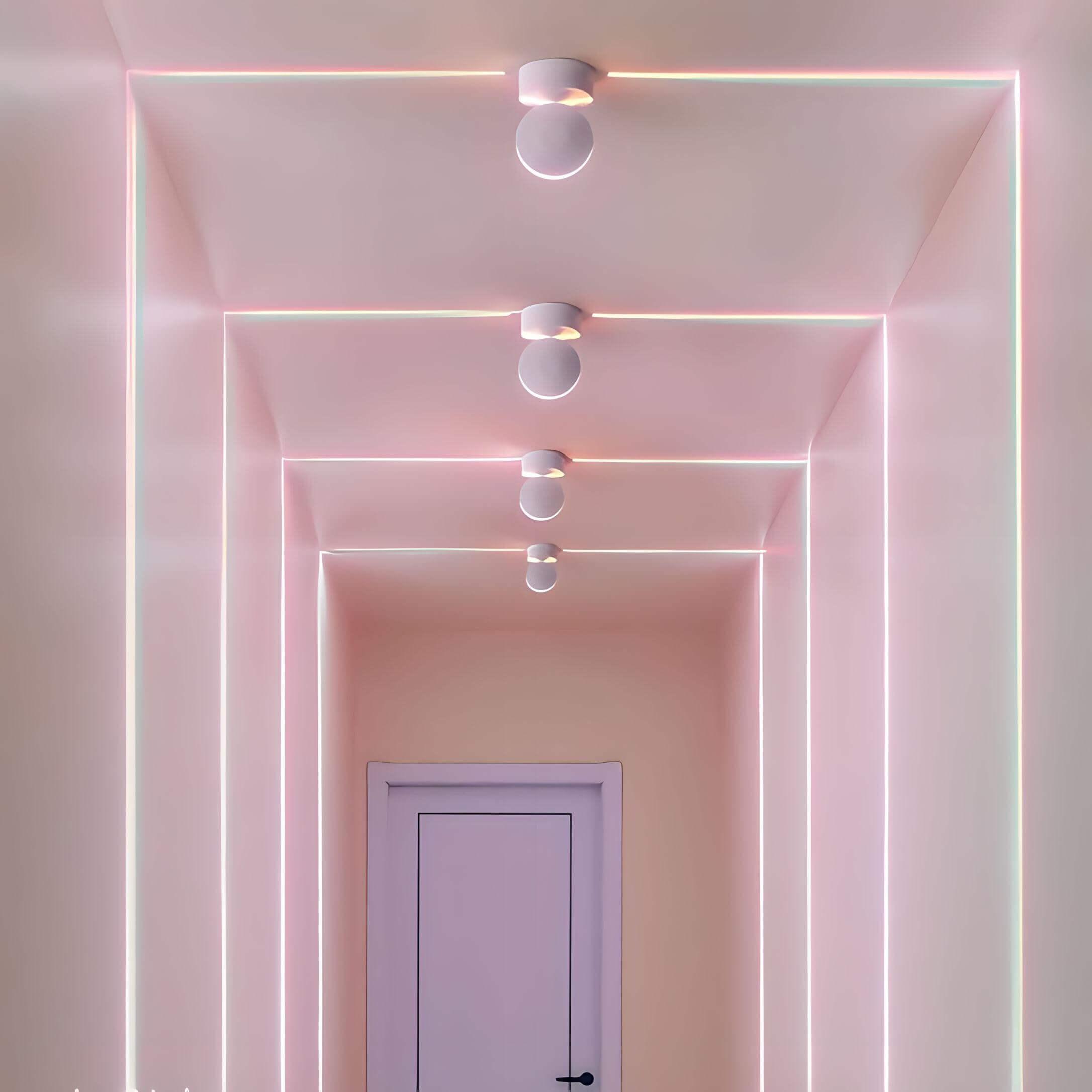 Bande LED Design Moderne RGB Rotative pour Intérieur
