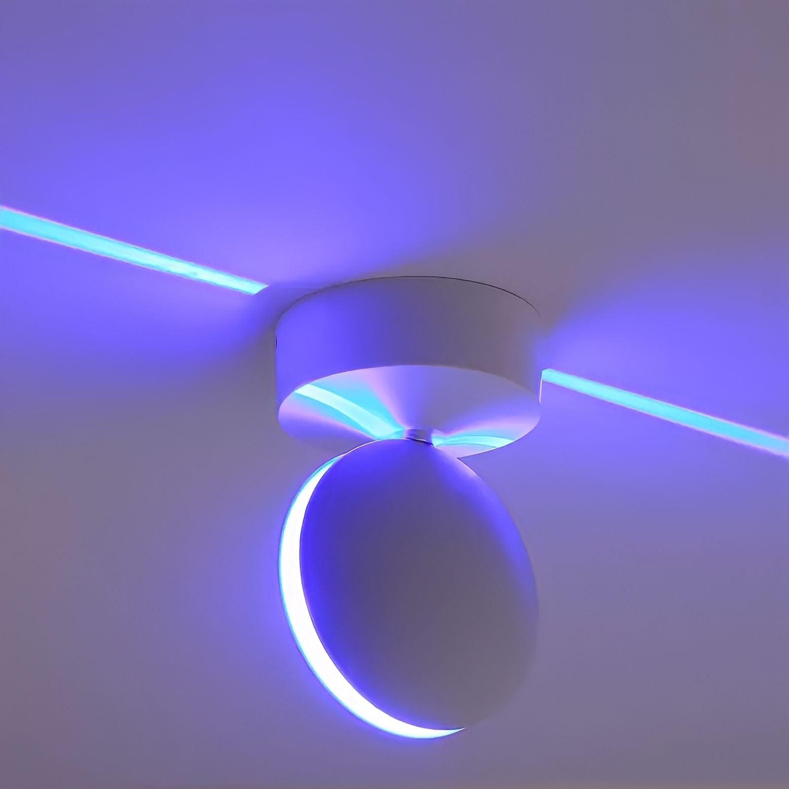 Bande LED Design Moderne RGB Rotative pour Intérieur