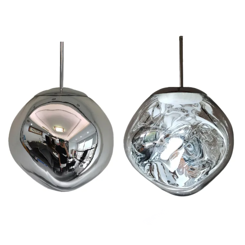 Lampe Suspendue | Abat-jour Acrylique Transparent, Dimmable 15