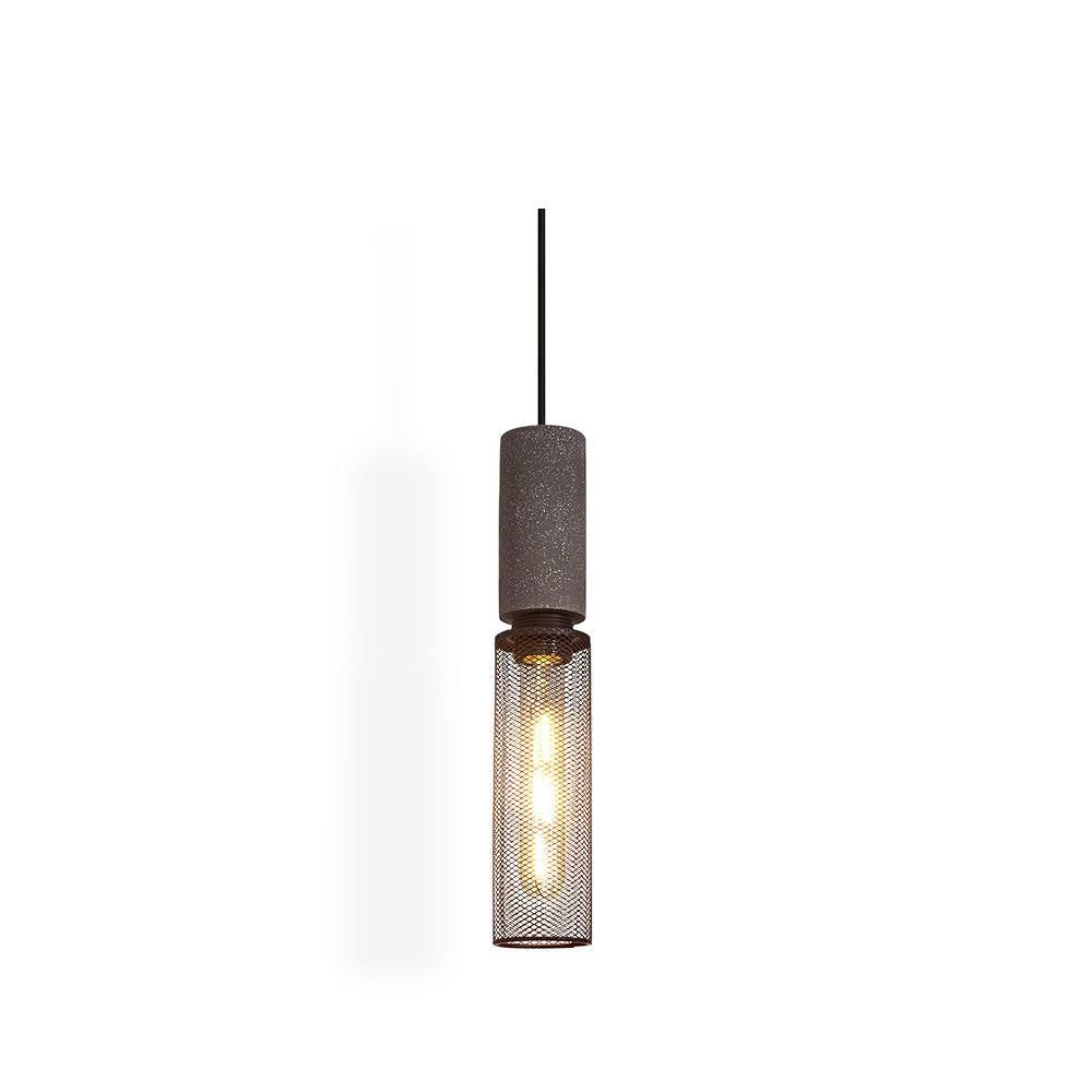 Lampe Suspendue | Aspect Béton, Montage Plafond 1