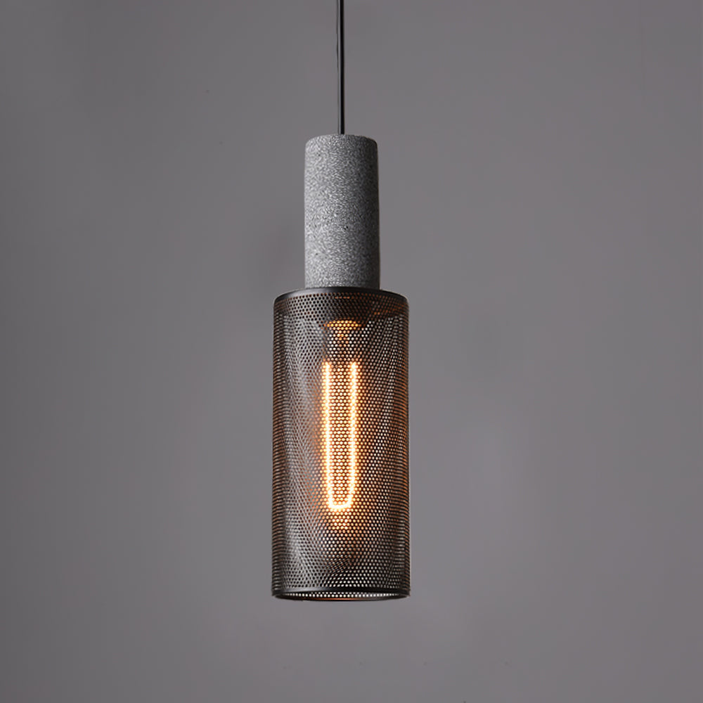 Lampe Suspendue | Aspect Béton, Montage Plafond 7