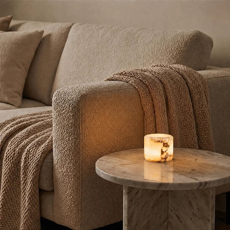 Lampe | Marbre Véritable, Rechargeable Sans Fil 8