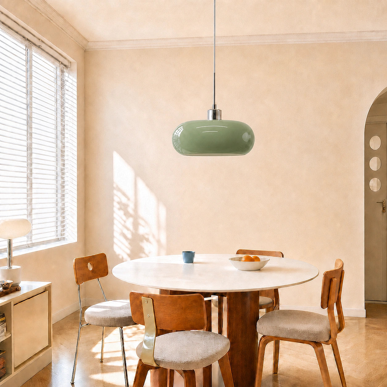 Lampe à suspension | Verre Transparent, Style Bauhaus 10