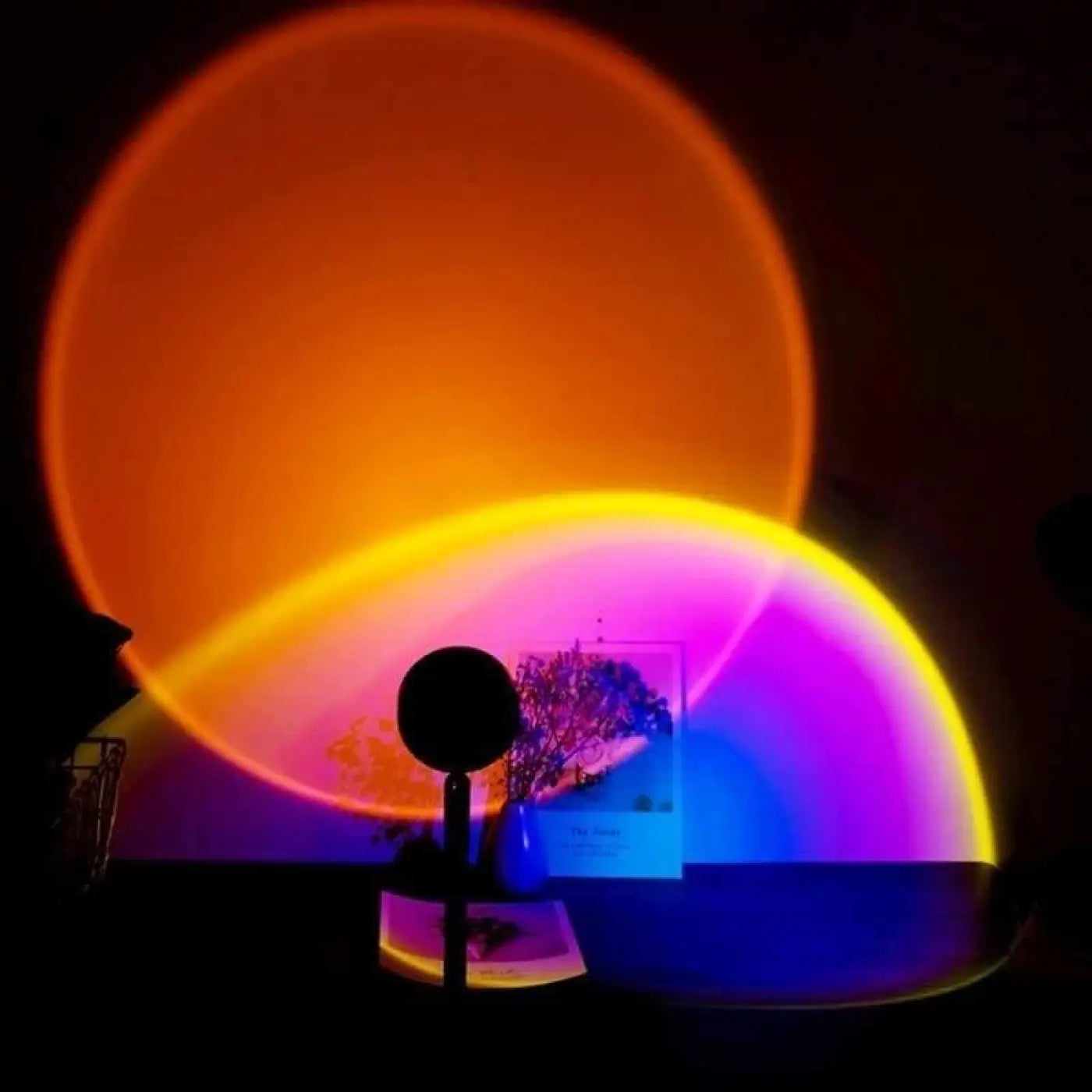 Lampe de Chevet | Projection LED, Tête Orientable 180° 2