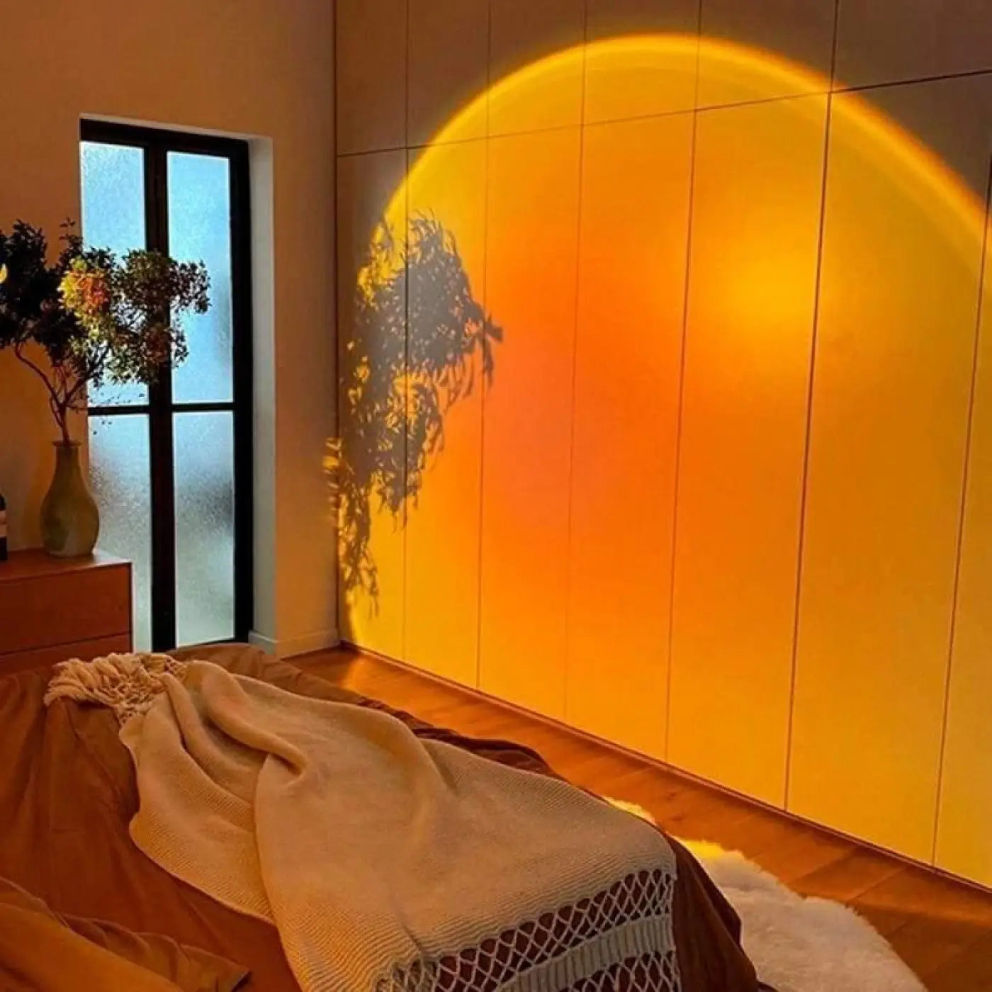 Lampe de Chevet | Projection LED, Tête Orientable 180° 3