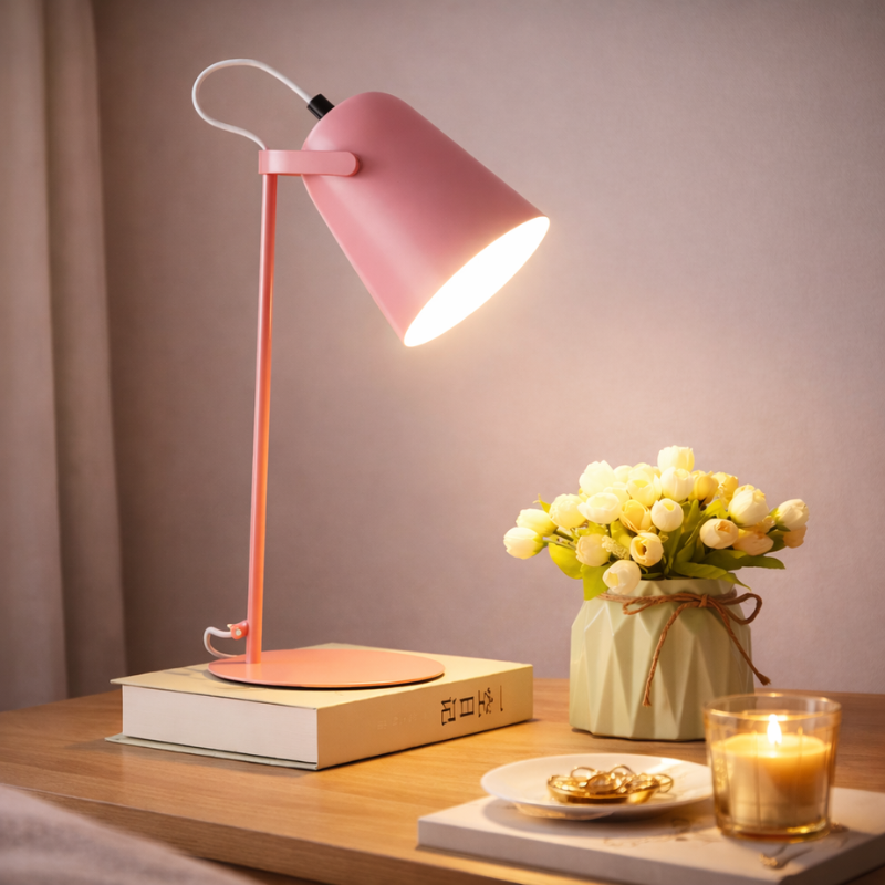 Lampe de table | Abat-jour Rotatif, Angle Réglable 0