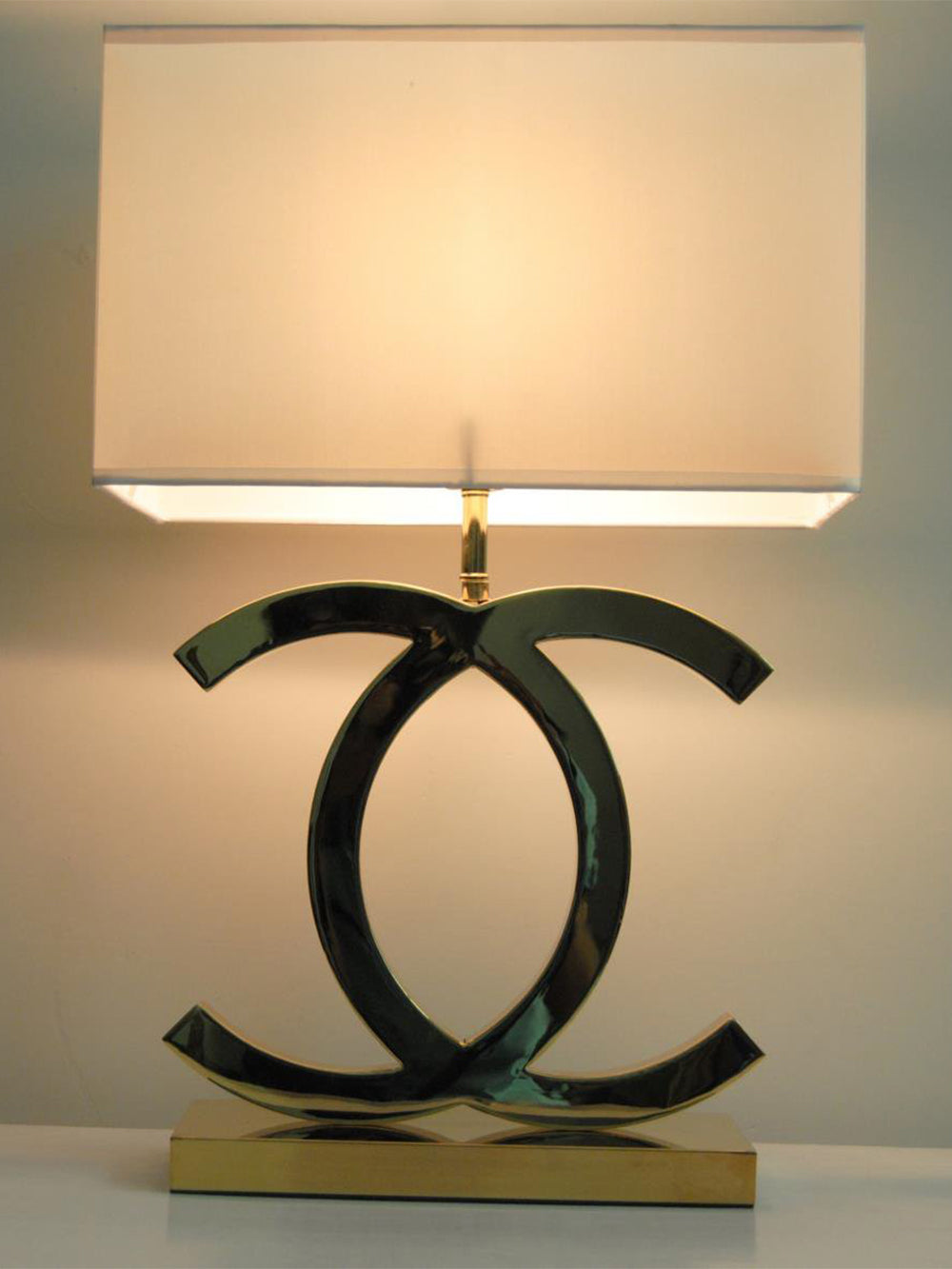Lampe de table | Acier inoxydable, Design rectiligne 6
